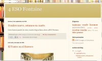 Nuestro blog de 3º pasa a 4º