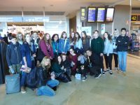 Visita de los alumnos de Varsovia 2018. Despedida.