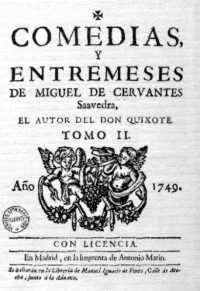 Entremeses de Cervantes