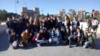 Visita de alumnos de Varsovia 2018. Centro histórico de Valencia y Mascletà.