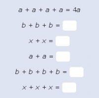 Álgebra. Los monomios